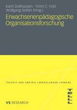 Erwachsenenpädagogische Organisationsforschung