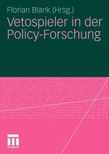 Vetospieler in der Policy-Forschung