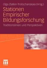 Stationen Empirischer Bildungsforschung: Traditionslinien und Perspektiven