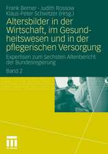 Altersbilder in der Wirtschaft, im Gesundheitswesen und in der pflegerischen Versorgung: Expertisen zum Sechsten Altenbericht der Bundesregierung. Band 2