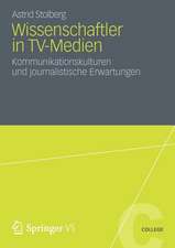 Wissenschaftler in TV-Medien