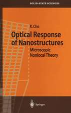 Optical Response of Nanostructures: Microscopic Nonlocal Theory