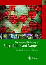 Etymological Dictionary of Succulent Plant Names