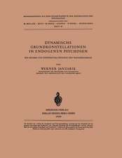 Dynamische Grundkonstellationen in Endogenen Psychosen: Ein Beitrag zur Differentialtypologie der Wahnphänomene