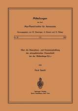 Über die Absorptions- und Emissionsstrahlung der Atmosphärischen Ozonschicht bei der Wellenlänge 9,6 μ