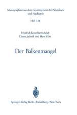 Der Balkenmangel: Bericht über Klinik, Pathomorphologie und Pathophysiologie der bisher mitgeteilten sowie von 33 eigenen Fällen von Balkenmangel und ihre differentialdiagnostische Abgrenzung