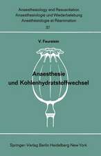 Anaesthesie und Kohlenhydratstoffwechsel