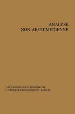 Analyse Non-Archimedienne