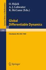 Global Differentiable Dynamics: Proceedings of the Conference, held at Case Western Reserve University, Cleveland, Ohio, June 2-6, 1969