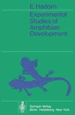 Experimental Studies of Amphibian Development