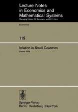 Inflation in Small Countries: Proceedings of an International Conference Held at the Institute for Advanced Studies Vienna, November 1974