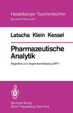 Pharmazeutische Analytik: Begleittext zum Gegenstandskatalog GKP 1