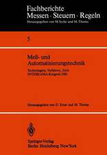 Meß- und Automatisierungstechnik: Technologien, Verfahren, Ziele INTERKAMA-Kongreß 1980