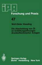 Die Abscheidung von Öl an Entlüftungsöffnungen drucklufttechnischer Anlagen