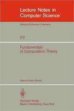 Fundamentals of Computation Theory: Proceedings of the 1981 International FCT-Conference, Szeged, Hungaria, August 24-28, 1981