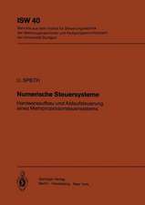 Numerische Steuersysteme: Hardwareaufbau und Ablaufsteuerung eines Mehrprozessorsteuersystems