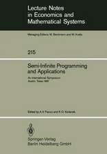 Semi-Infinite Programming and Applications: An International Symposium Austin, Texas, September 8–10, 1981