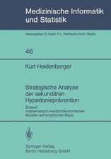 Strategische Analyse der sekundären Hypertonieprävention: Entwurf mathematisch-medizinökonomischer Modelle auf empirischer Basis