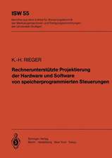 Rechnerunterstützte Projektierung der Hardware und Software von speicherprogrammierten Steuerungen