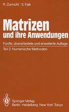 Matrizen und ihre Anwendungen für Angewandte Mathematiker, Physiker und Ingenieure: Teil 2: Numerische Methoden