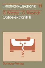 Optoelektronik II: Photodioden, Phototransistoren, Photoleiter und Bildsensoren