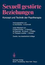 Sexuell gestörte Beziehungen: Konzept und Technik der Paartherapie