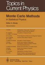 Monte Carlo Methods in Statistical Physics