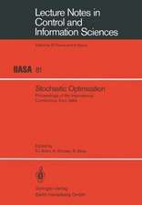 Stochastic Optimization: Proceedings of the International Conference, Kiev, 1984