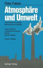 Atmosphäre und Umwelt: Chemische Prozesse · Menschliche Eingriffe Ozon-Schicht · Luftverschmutzung Smog · Saurer Regen