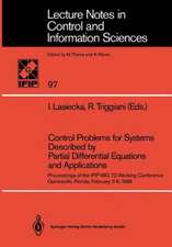 Control Problems for Systems Described by Partial Differential Equations and Applications: Proceedings of the IFIP-WG 7.2 Working Conference, Gainesville, Florida, February 3–6, 1986