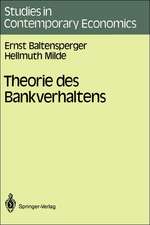 Theorie des Bankverhaltens