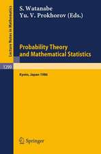 Probability Theory and Mathematical Statistics: Proceedings of the Fifth Japan-USSR Symposium, held in Kyoto, Japan, July 8-14, 1986