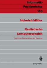 Realistische Computergraphik: Algorithmen, Datenstrukturen und Maschinen