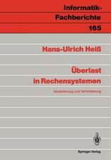 Überlast in Rechensystemen: Modellierung und Verhinderung