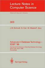 Advances in Database Technology - EDBT '88: International Conference on Extending Database Technology Venice, Italy, March 14-18, 1988. Proceedings