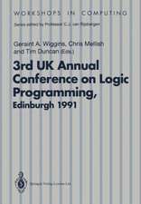 ALPUK91: Proceedings of the 3rd UK Annual Conference on Logic Programming, Edinburgh, 10–12 April 1991