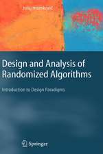 Design and Analysis of Randomized Algorithms