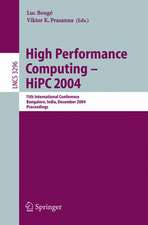 High Performance Computing - HiPC 2004: 11th International Conference, Bangalore, India, December 19-22, 2004, Proceedings