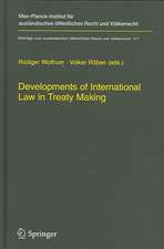 Developments of International Law in Treaty Making