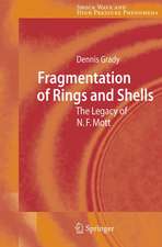 Fragmentation of Rings and Shells: The Legacy of N.F. Mott