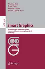 Smart Graphics: 5th International Symposium, SG 2005, Frauenwörth Cloister, Germany, August 22-24, 2005, Proceedings