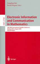 Electronic Information and Communication in Mathematics: ICM 2002 International Satellite Conference, Beijing, China, August 29-31, 2002, Revised Papers