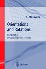 Orientations and Rotations: Computations in Crystallographic Textures