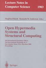 Open Hypermedia Systems and Structural Computing: 6th International Workshop, OHS-6 2nd International Workshop, SC-2 San Antonio, Texas, USA, May 30-June 3, 2000 Proceedings