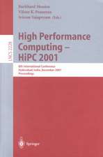 High Performance Computing - HiPC 2001: 8th International Conference, Hyderabad, India, December, 17-20, 2001. Proceedings