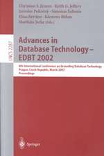 Advances in Database Technology - EDBT 2002: 8th International Conference on Extending Database Technology, Prague, Czech Republic, March 25-27, Proceedings