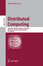 Distributed Computing: 20th International Symposium, DISC 2006, Stockholm, Sweden, September 18-20, 2006, Proceedings