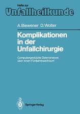 Komplikationen in der Unfallchirurgie: Computergestützte Datenanalyse über einen Fünfjahreszeitraum