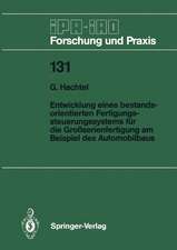 Entwicklung eines bestandsorientierten Fertigungssteuerungssystems für die Großserienfertigung am Beispiel des Automobilbaus