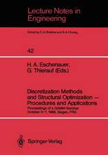 Discretization Methods and Structural Optimization — Procedures and Applications: Proceedings of a GAMM-Seminar October 5–7, 1988, Siegen, FRG